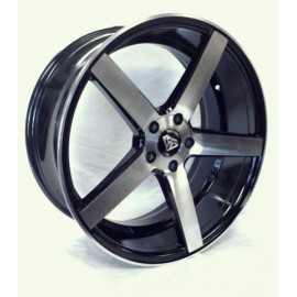 5178 - 20''X8.5 BLACK MACHINED